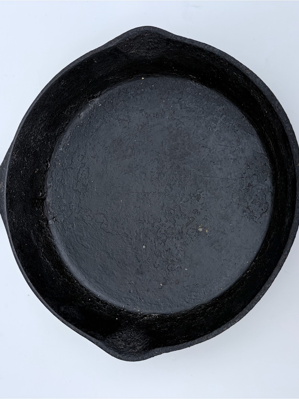 Vintage McClary’s Top Spider  Black Cast Iron Skillet -seasoned  rare